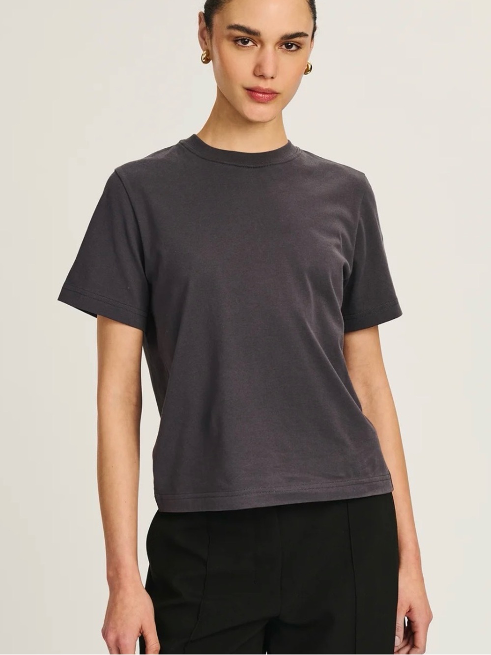 Naadam Lightweight Brushed 100% Prima Cotton Relaxed Tee